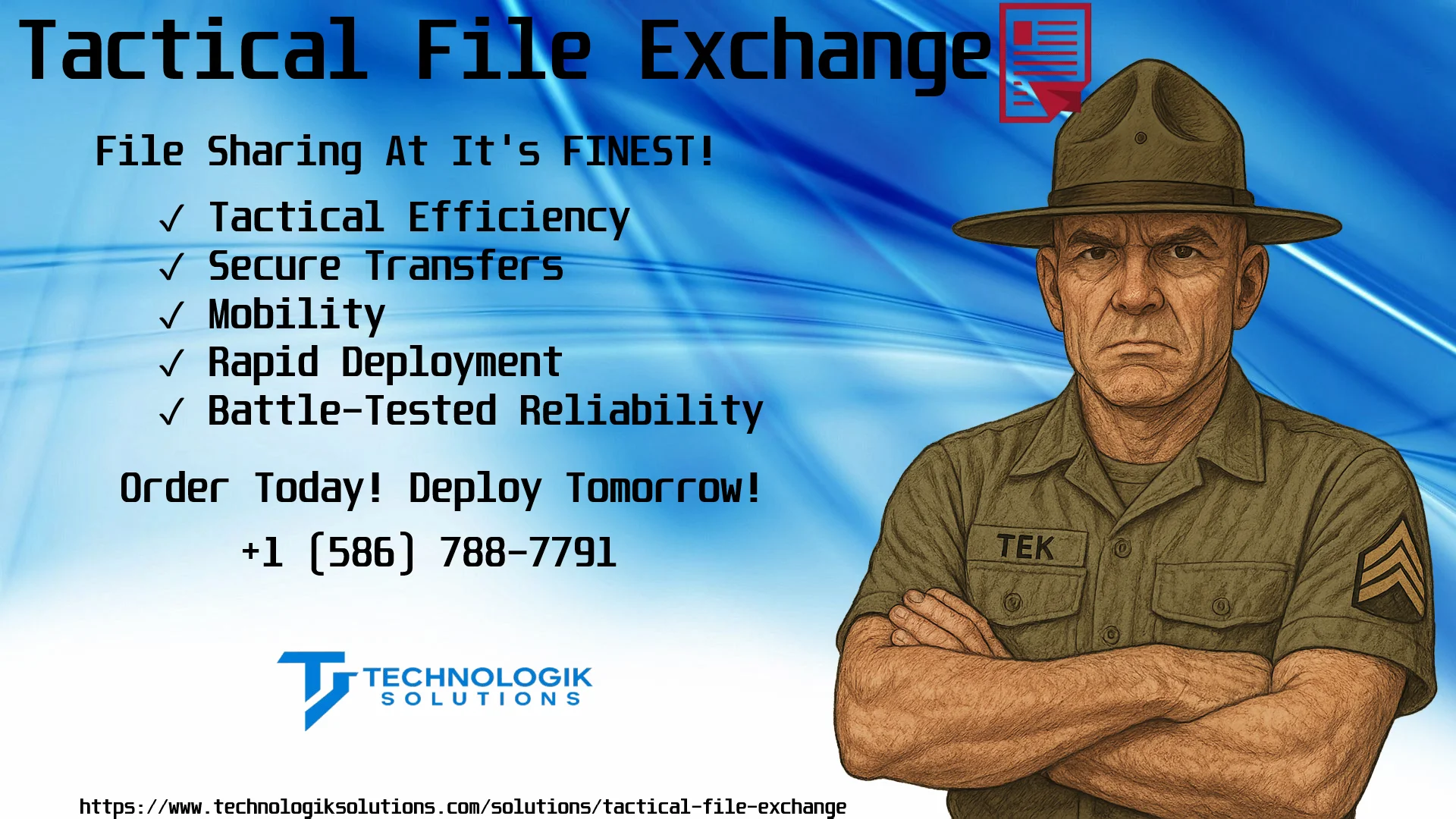 Combat File Tools Tactical File Exchange (TFE) | Secure File Sharing | Technologik Solutions